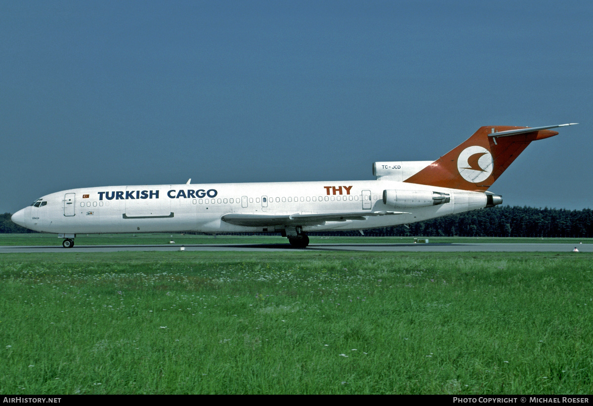 Aircraft Photo of TC-JCD | Boeing 727-2F2/Adv | THY Türk Hava Yolları - Turkish Airlines Cargo | AirHistory.net #346929