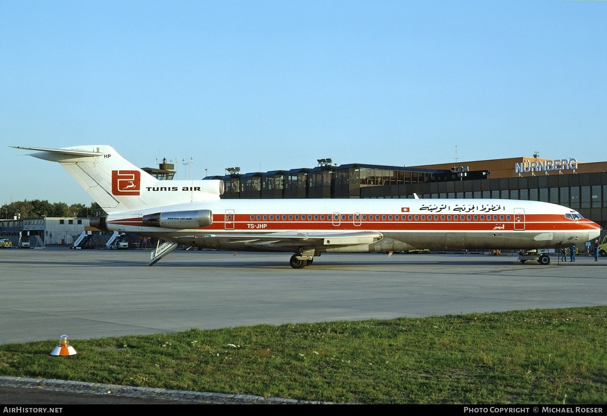 Aircraft Photo of TS-JHP | Boeing 727-2H3/Adv | Tunis Air | AirHistory.net #346935