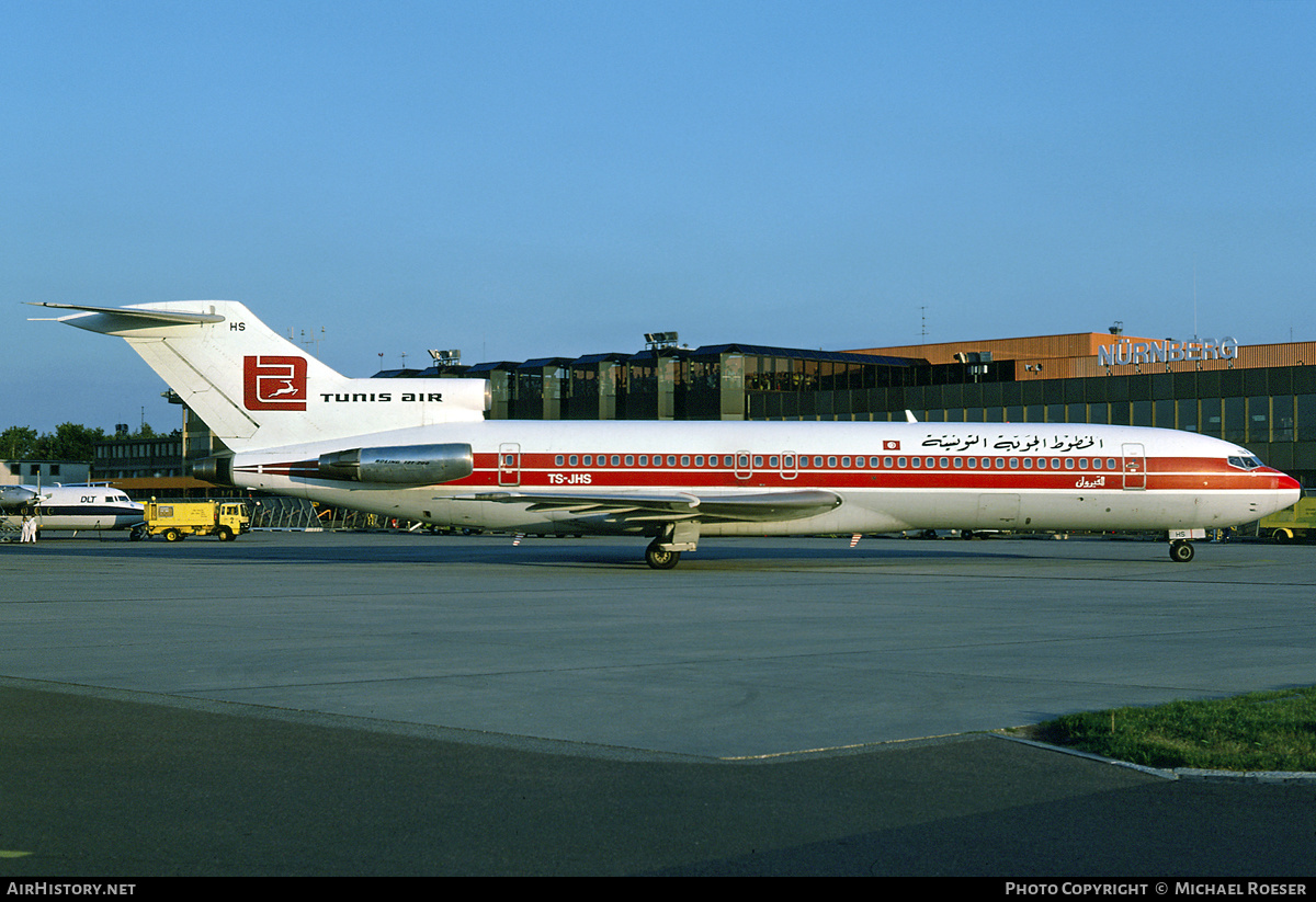 Aircraft Photo of TS-JHS | Boeing 727-2H3/Adv | Tunis Air | AirHistory.net #346938