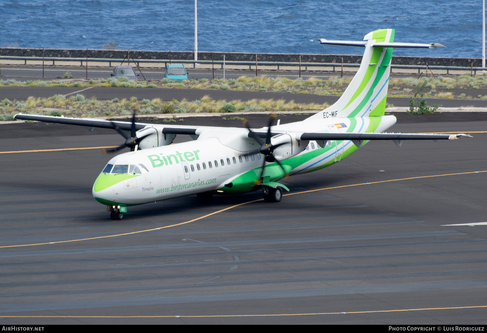 Aircraft Photo of EC-MIF | ATR ATR-72-600 (ATR-72-212A) | Binter Canarias | AirHistory.net #346946