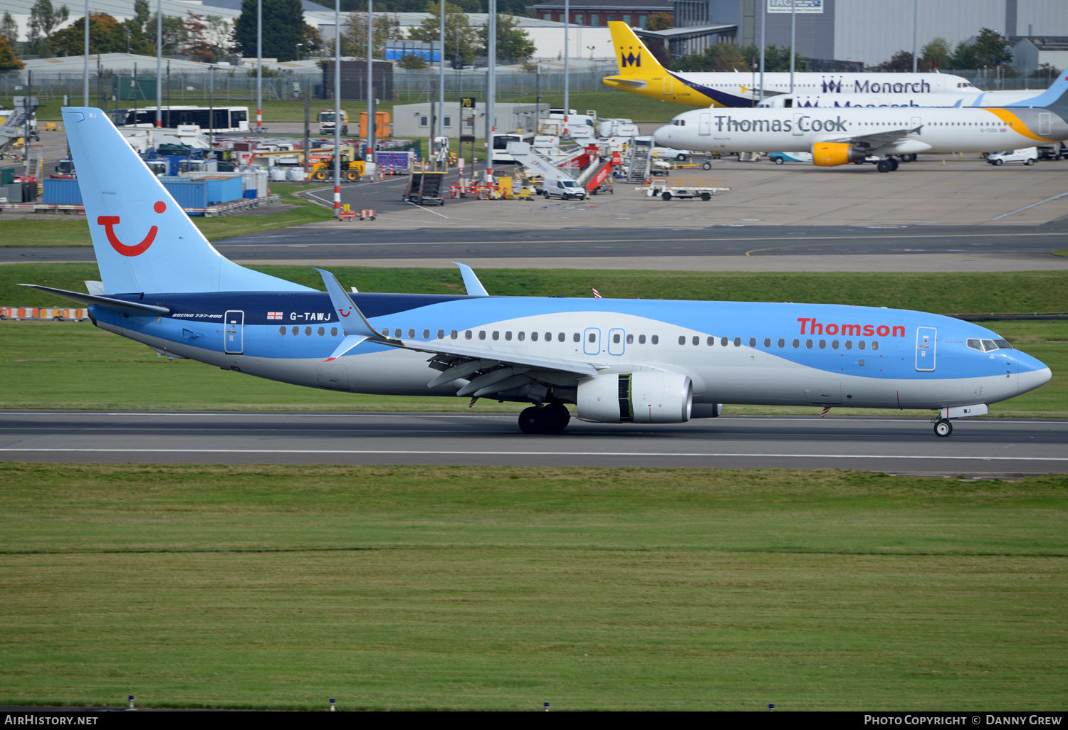 Aircraft Photo of G-TAWJ | Boeing 737-8K5 | Thomson Airways | AirHistory.net #346956