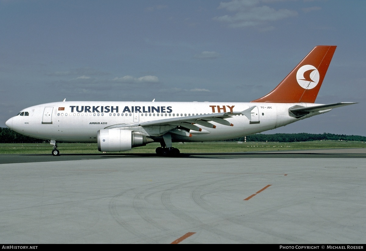 Aircraft Photo of TC-JDC | Airbus A310-304/ET | THY Türk Hava Yolları - Turkish Airlines | AirHistory.net #346959