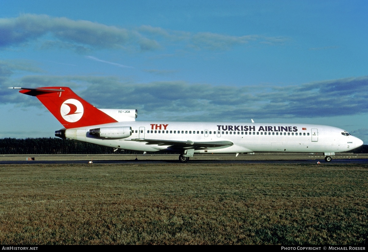Aircraft Photo of TC-JCA | Boeing 727-2F2/Adv | THY Türk Hava Yolları - Turkish Airlines | AirHistory.net #346963