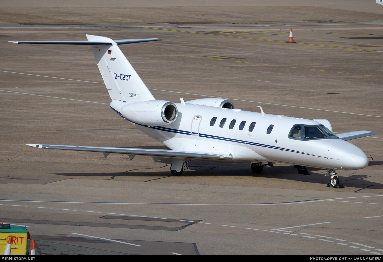 Aircraft Photo of D-CBCT | Cessna 525C CitationJet CJ4 | Tönnies | AirHistory.net #346978