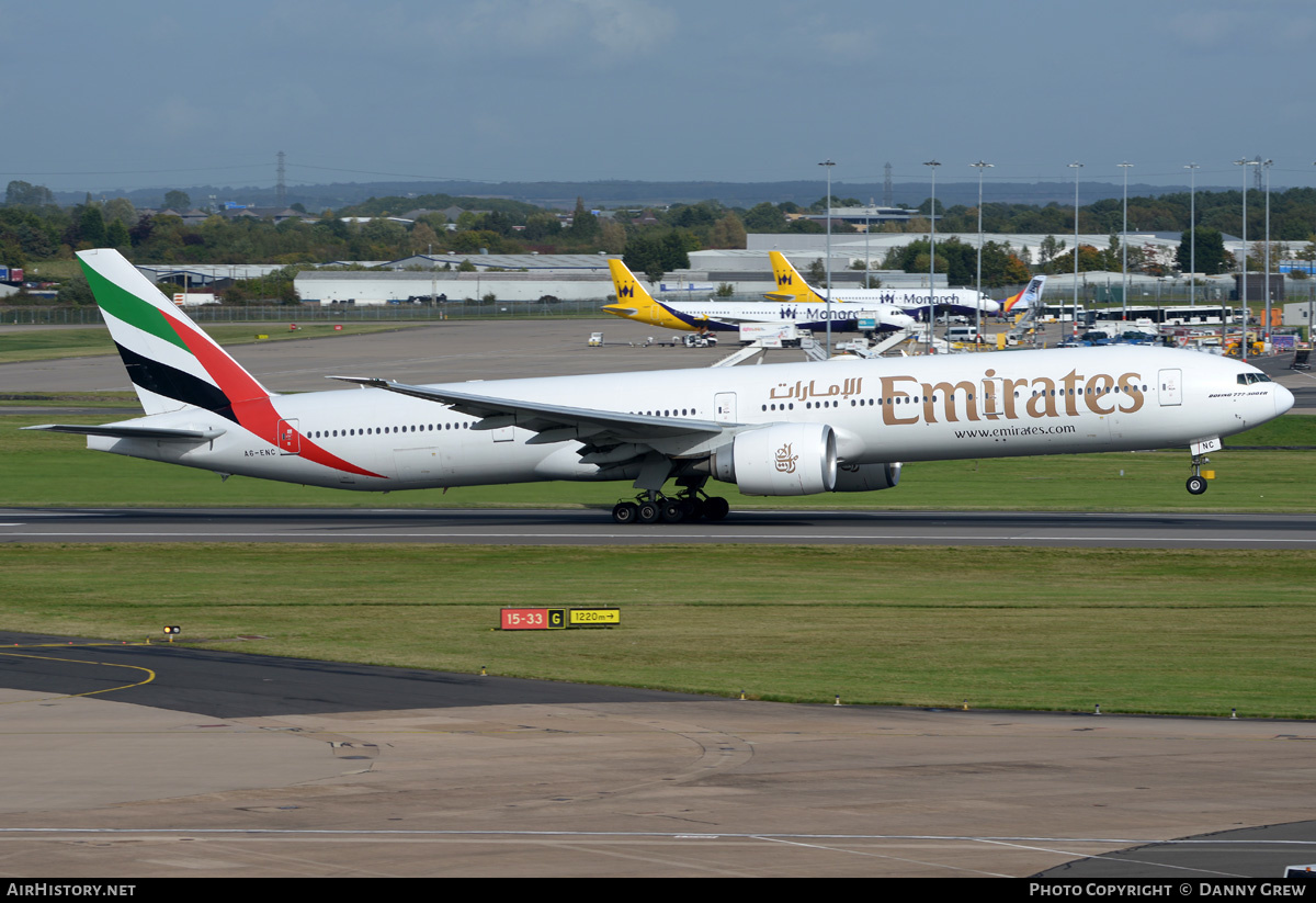 Aircraft Photo of A6-ENC | Boeing 777-31H/ER | Emirates | AirHistory.net #346979