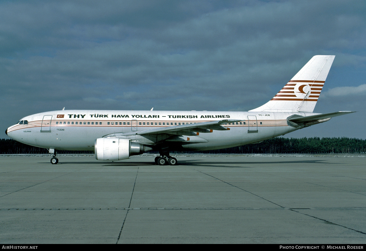 Aircraft Photo of TC-JCR | Airbus A310-203 | THY Türk Hava Yolları - Turkish Airlines | AirHistory.net #346980