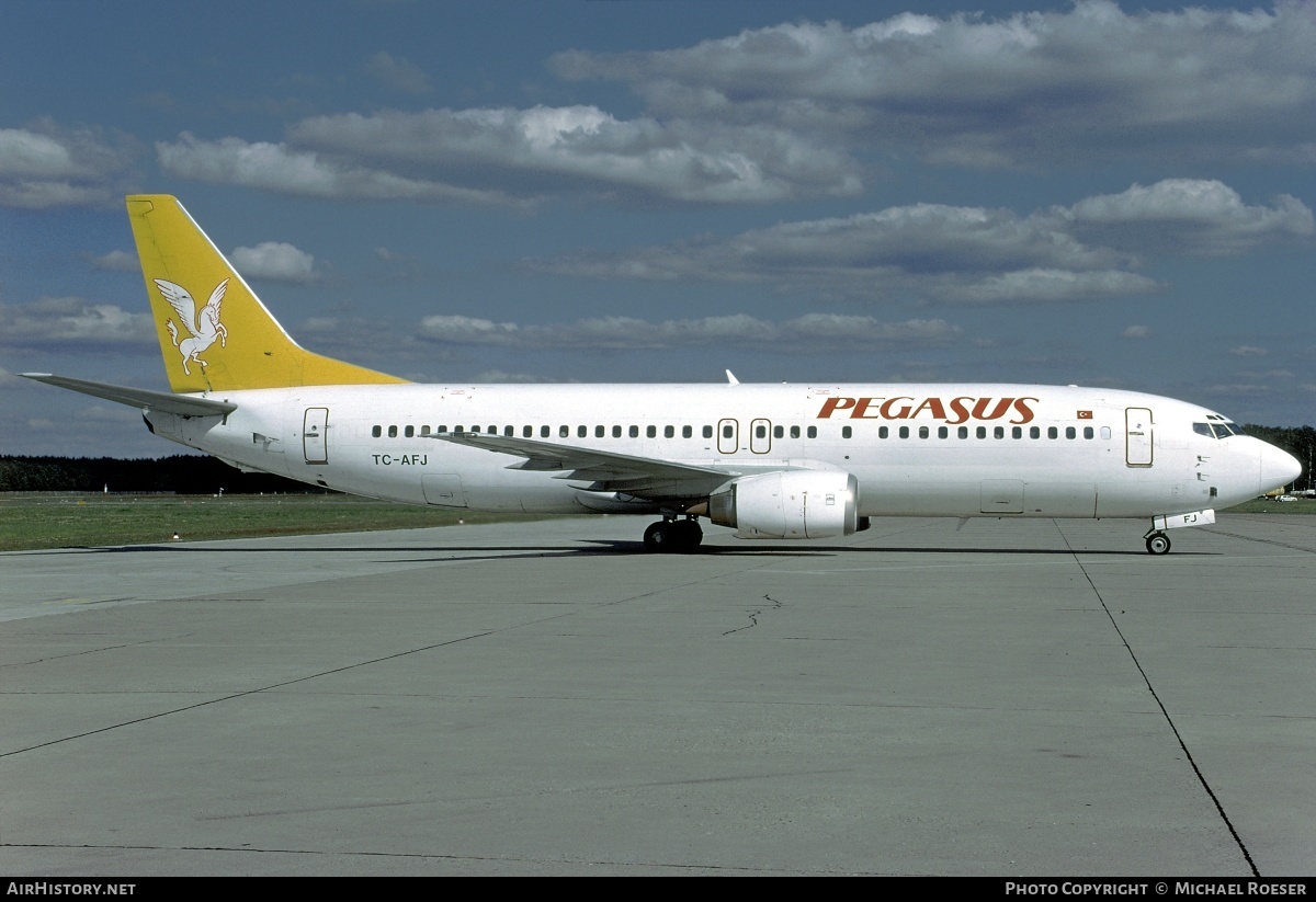 Aircraft Photo of TC-AFJ | Boeing 737-4Y0 | Pegasus Airlines | AirHistory.net #346984