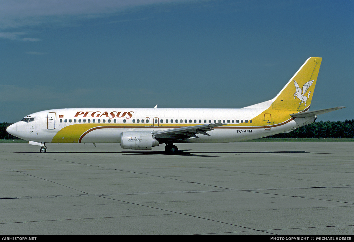 Aircraft Photo of TC-AFM | Boeing 737-4Q8 | Pegasus Airlines | AirHistory.net #346985