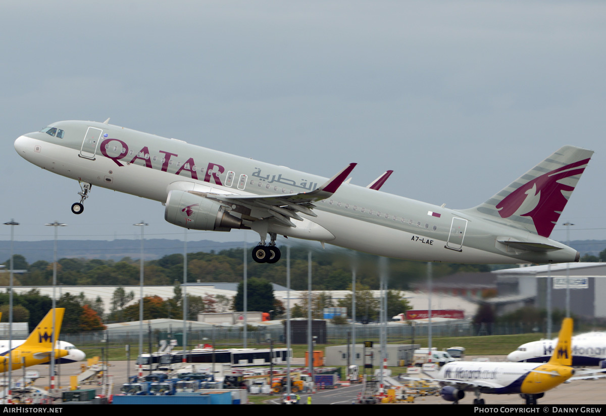 Aircraft Photo of A7-LAE | Airbus A320-214 | Qatar Airways | AirHistory.net #347006
