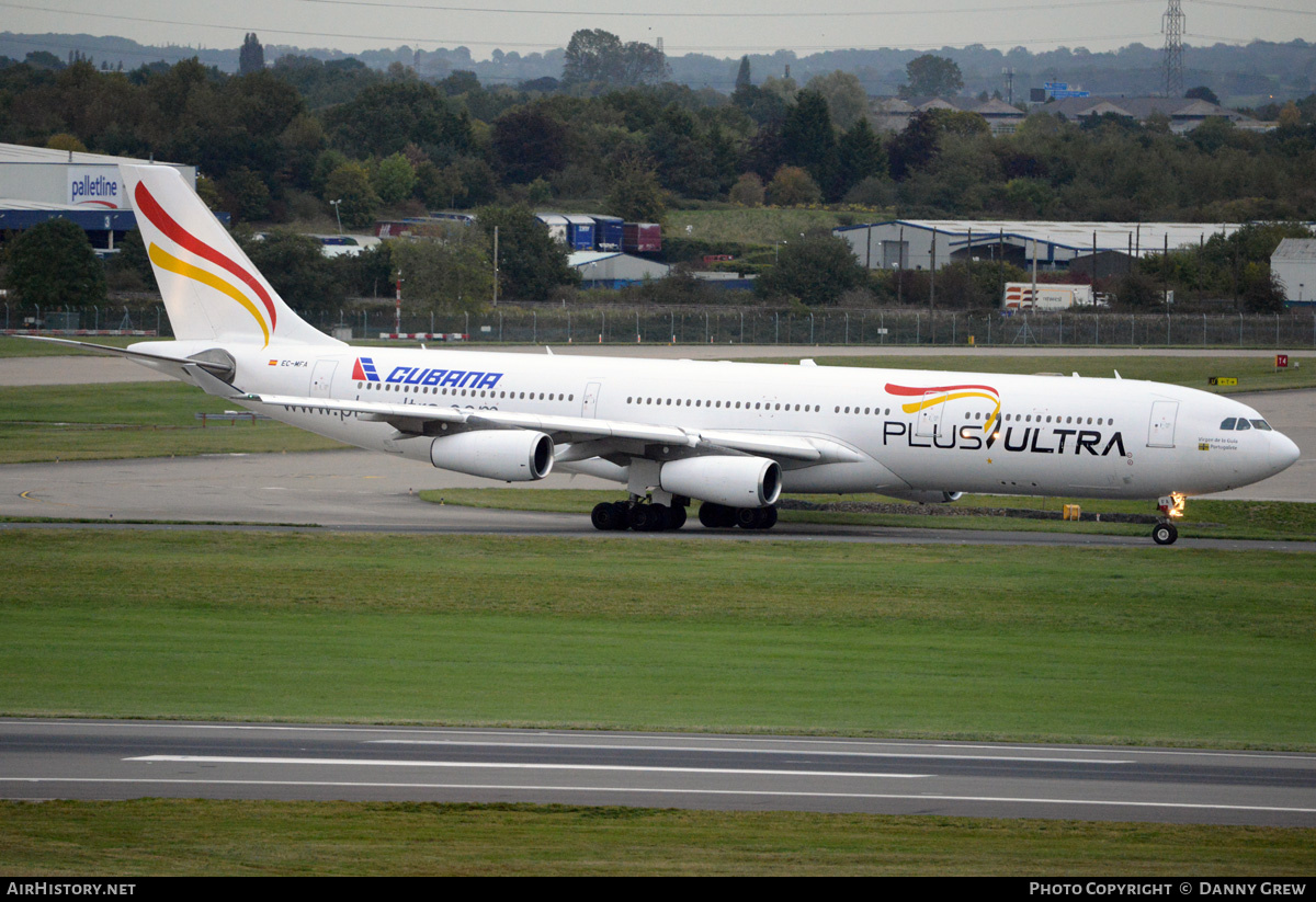 Aircraft Photo of EC-MFA | Airbus A340-313X | Plus Ultra Líneas Aéreas | AirHistory.net #347015