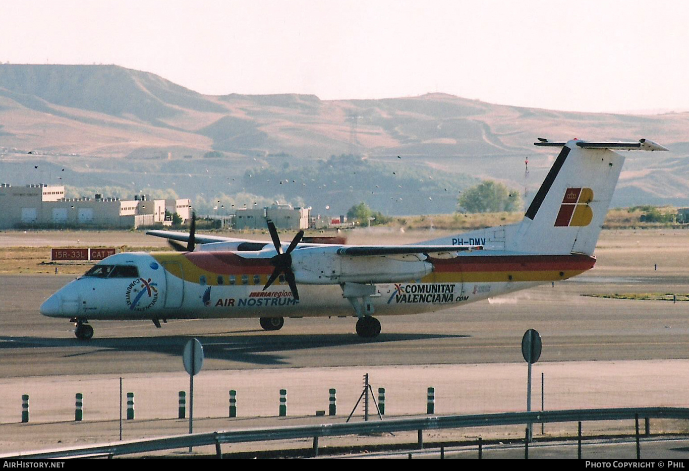 Aircraft Photo of PH-DMV | Bombardier DHC-8-315Q Dash 8 | Iberia Regional | AirHistory.net #347019