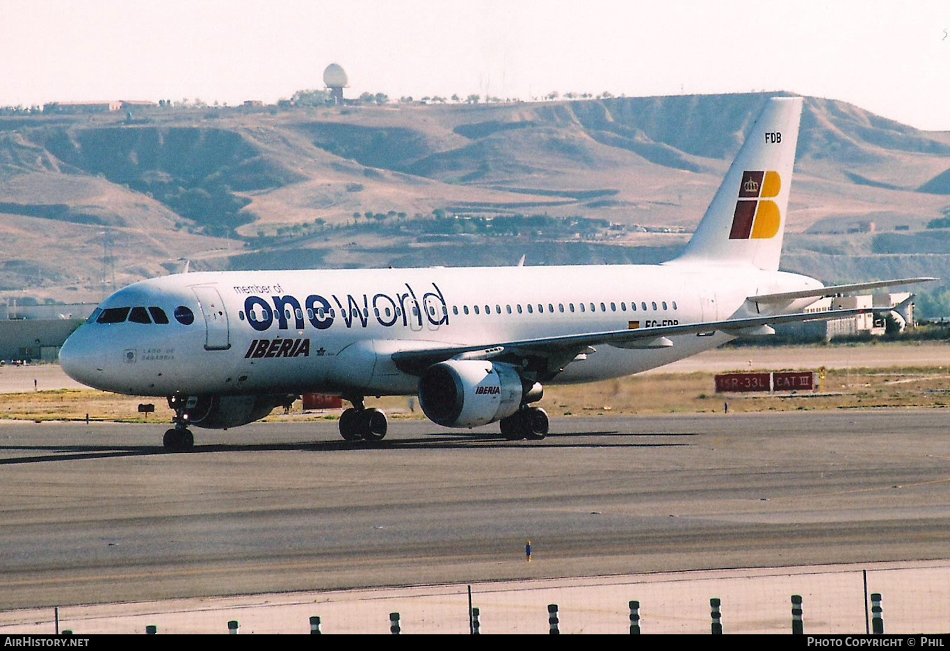 Aircraft Photo of EC-FDB | Airbus A320-211 | Iberia | AirHistory.net #347025