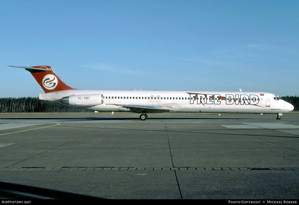 Aircraft Photo of TC-FBT | McDonnell Douglas MD-83 (DC-9-83) | Freebird Airlines | AirHistory.net #347029
