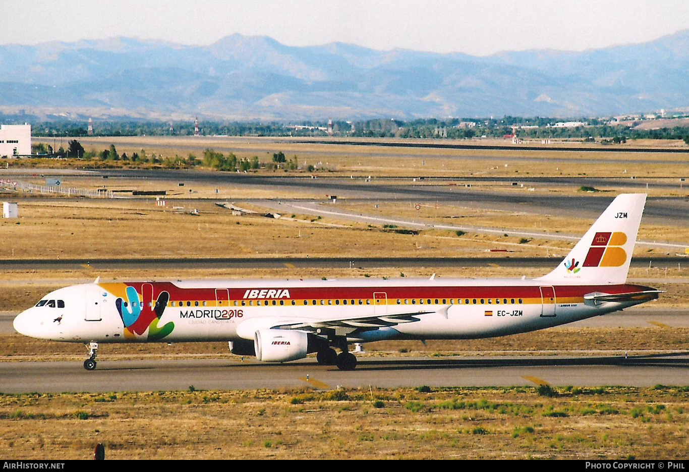 Aircraft Photo of EC-JZM | Airbus A321-212 | Iberia | AirHistory.net #347030