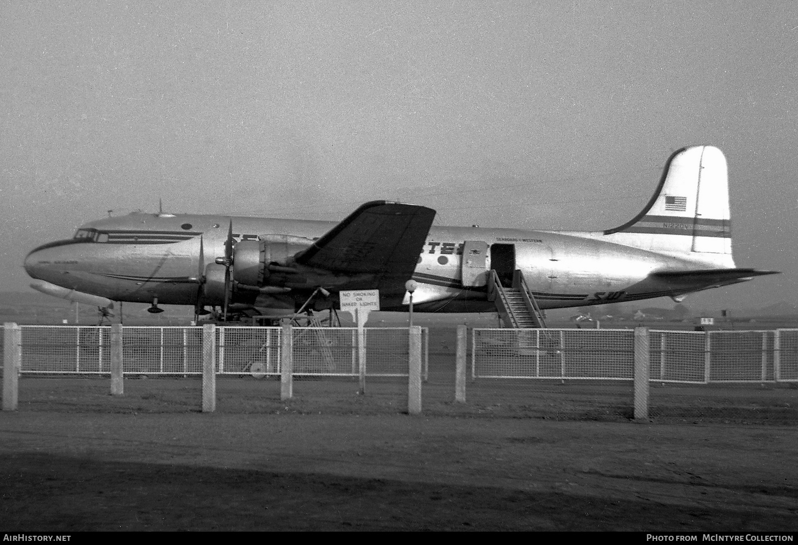 Aircraft Photo of N1220V | Douglas C-54A Skymaster | Seaboard & Western Airlines | AirHistory.net #347038