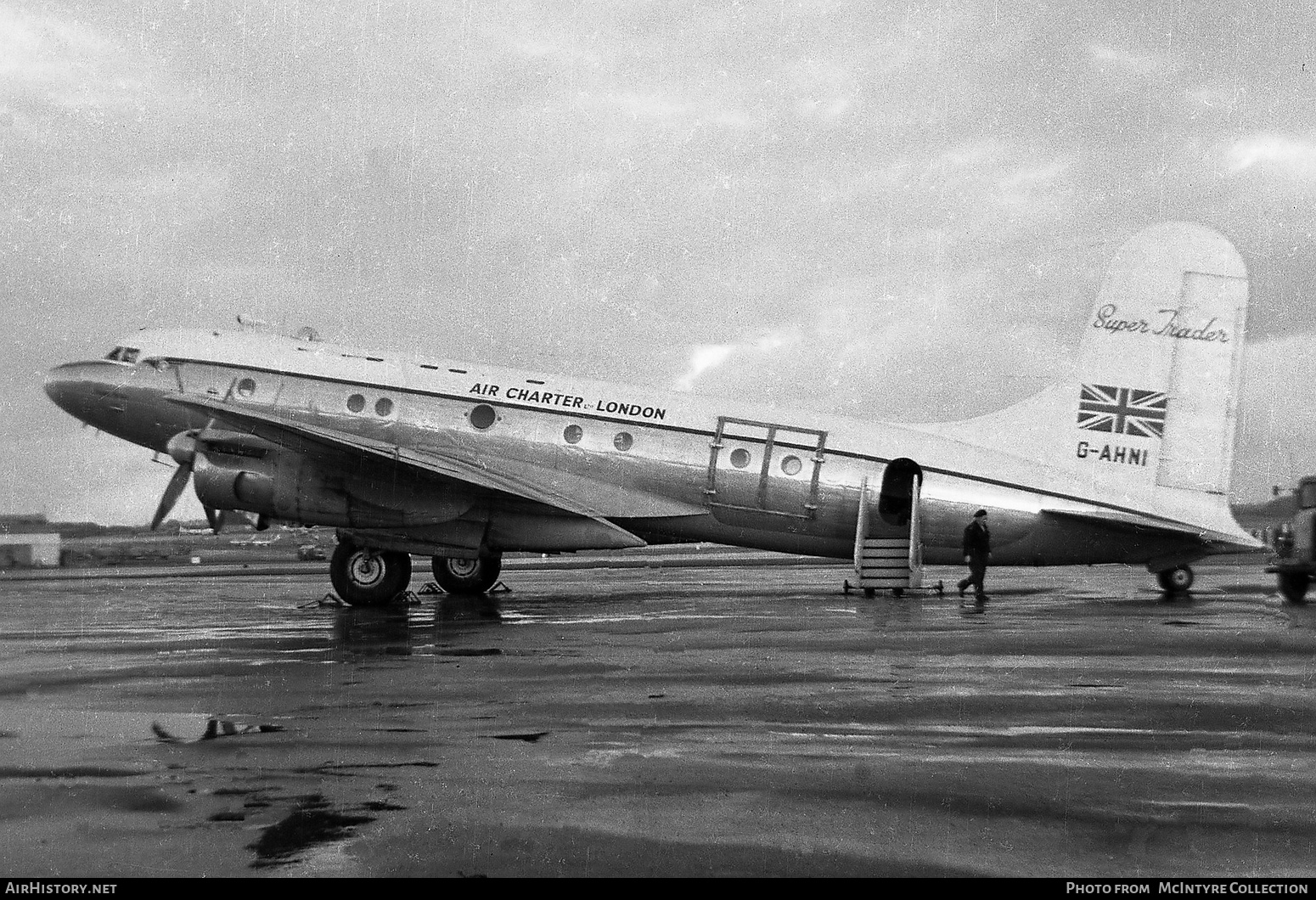 Aircraft Photo of G-AHNI | Avro 688 Tudor 4B Super Trader | Air Charter | AirHistory.net #347041
