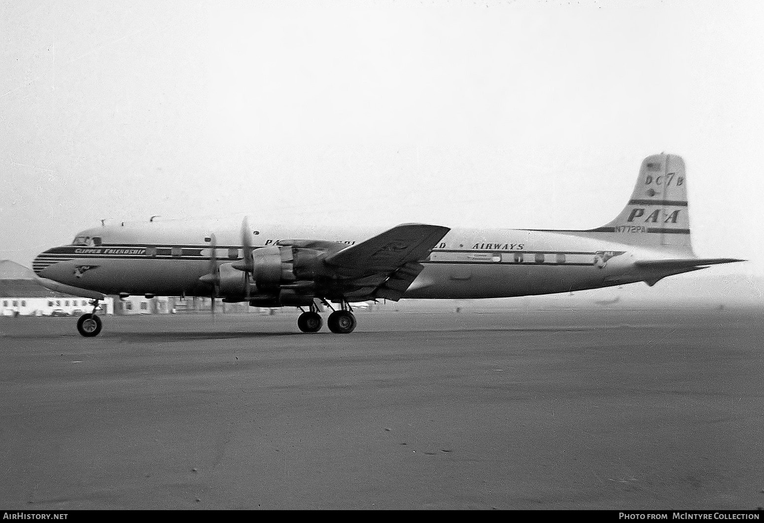 Aircraft Photo of N772PA | Douglas DC-7B | Pan American World Airways - PAA | AirHistory.net #347045