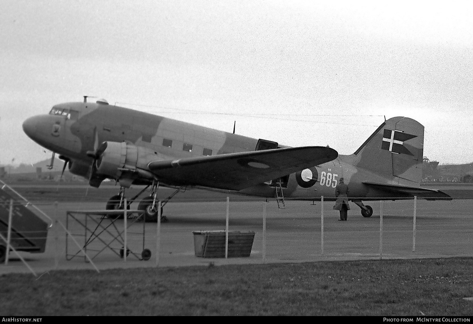 Aircraft Photo of K-685 | Douglas C-47A Skytrain | Denmark - Air Force | AirHistory.net #347048
