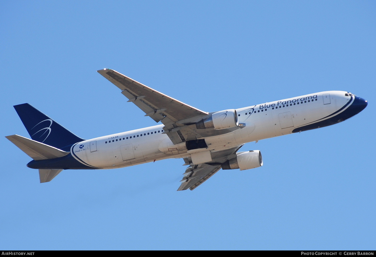 Aircraft Photo of I-LLAG | Boeing 767-330/ER | Blue Panorama Airlines | AirHistory.net #347051