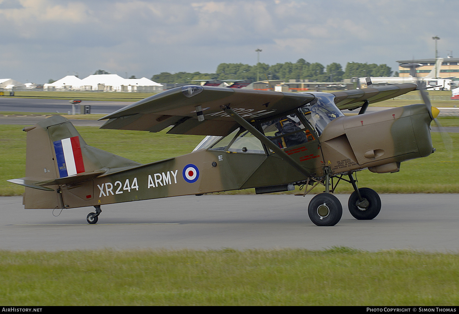 Aircraft Photo of XR244 | Auster B-5 Auster AOP9 | UK - Army | AirHistory.net #347058