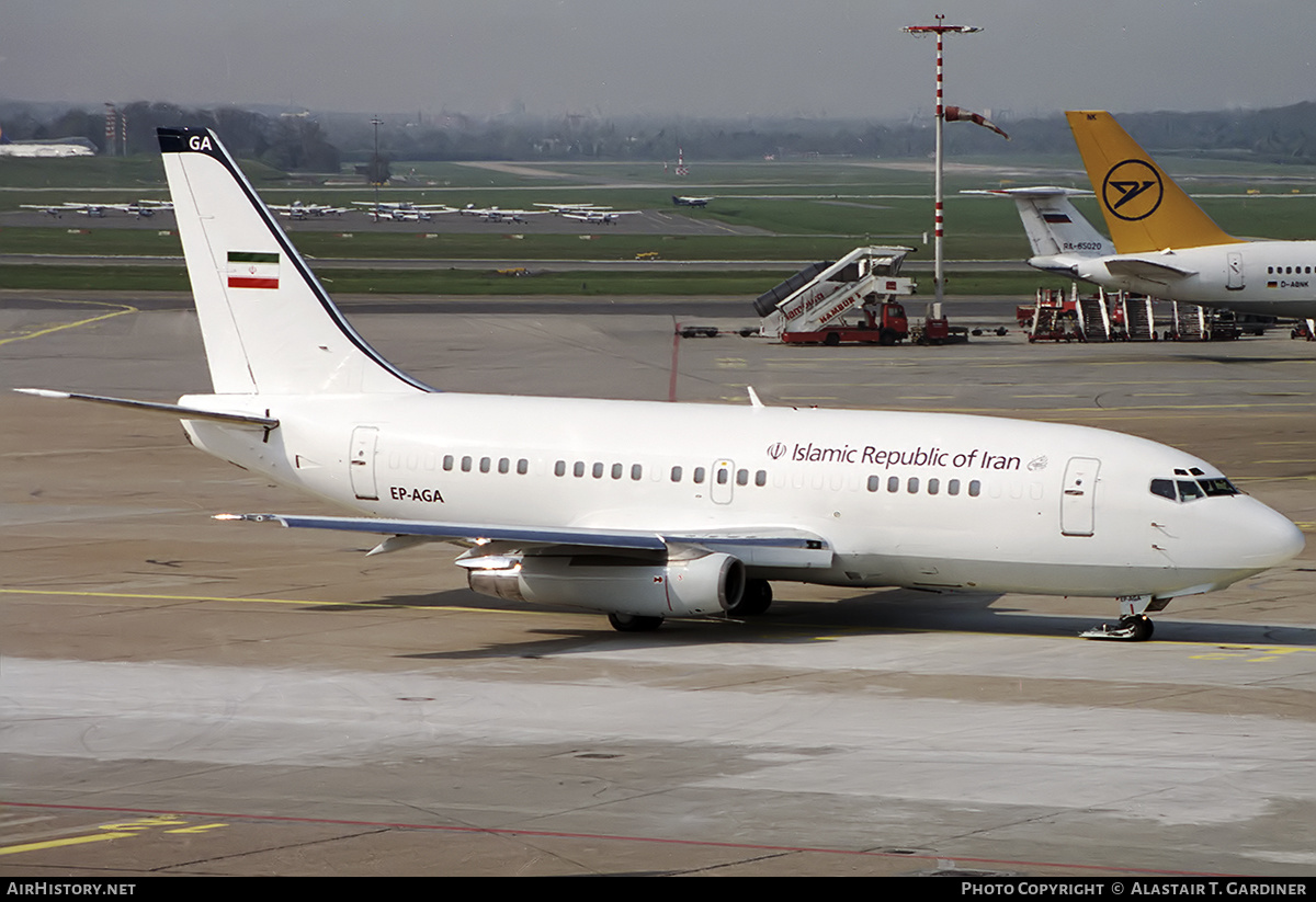 Aircraft Photo of EP-AGA | Boeing 737-286/Adv | Islamic Republic of Iran | AirHistory.net #347062