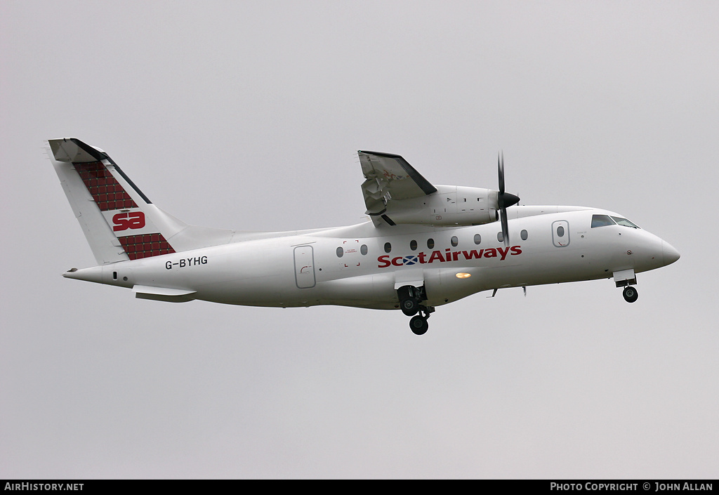 Aircraft Photo of G-BYHG | Dornier 328-110 | Scot Airways | AirHistory.net #347063