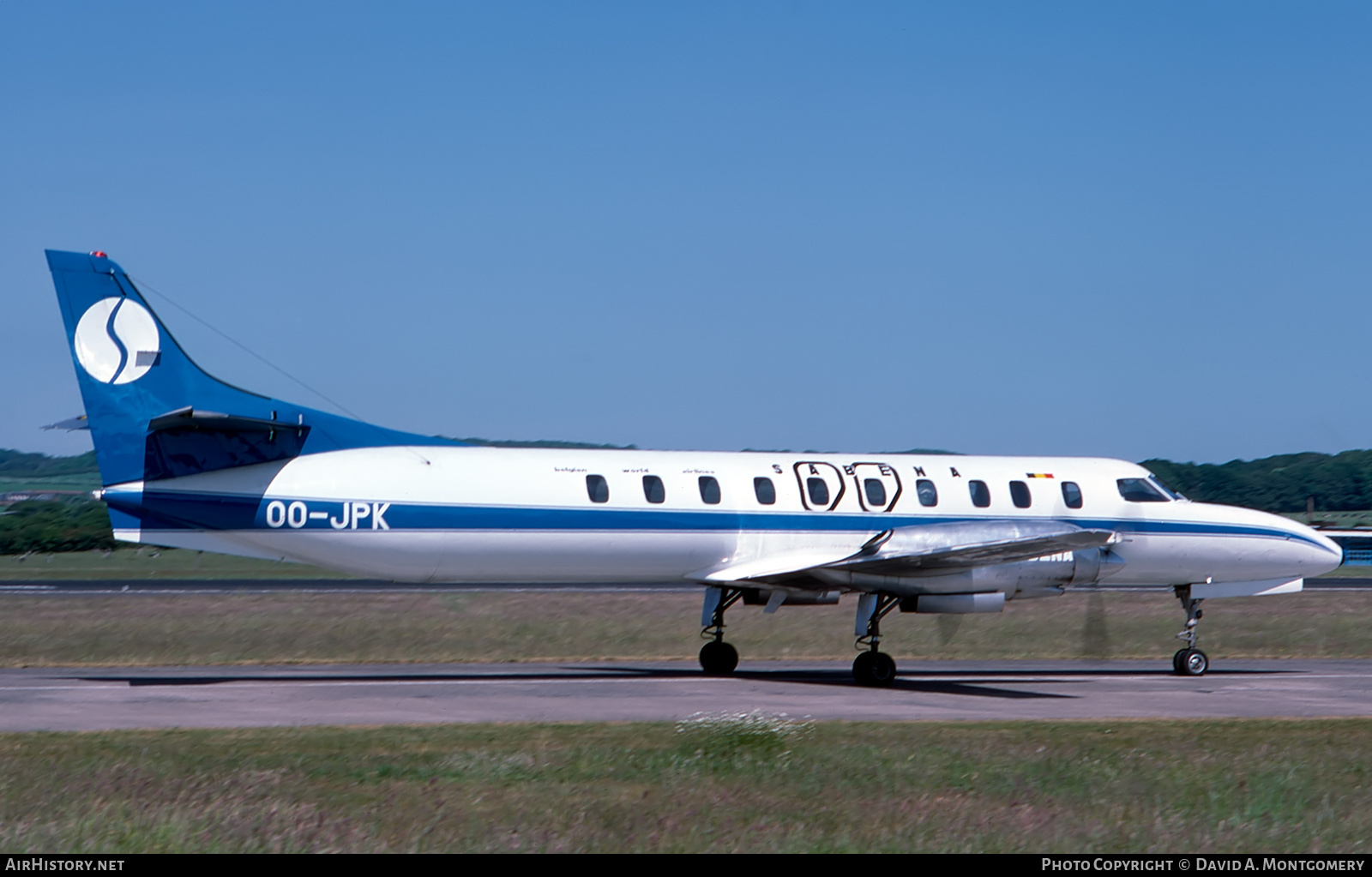 Aircraft Photo of OO-JPK | Swearingen SA-226TC Metro II | Sabena | AirHistory.net #347071
