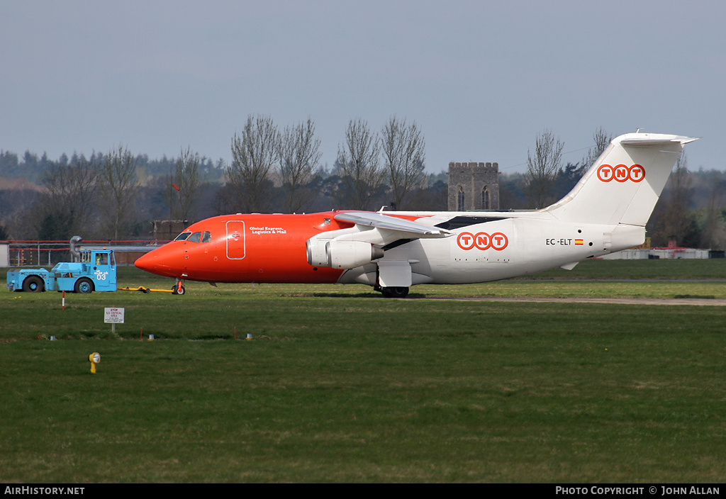 Aircraft Photo of EC-ELT | British Aerospace BAe-146-200QT Quiet Trader | TNT Airways | AirHistory.net #347076