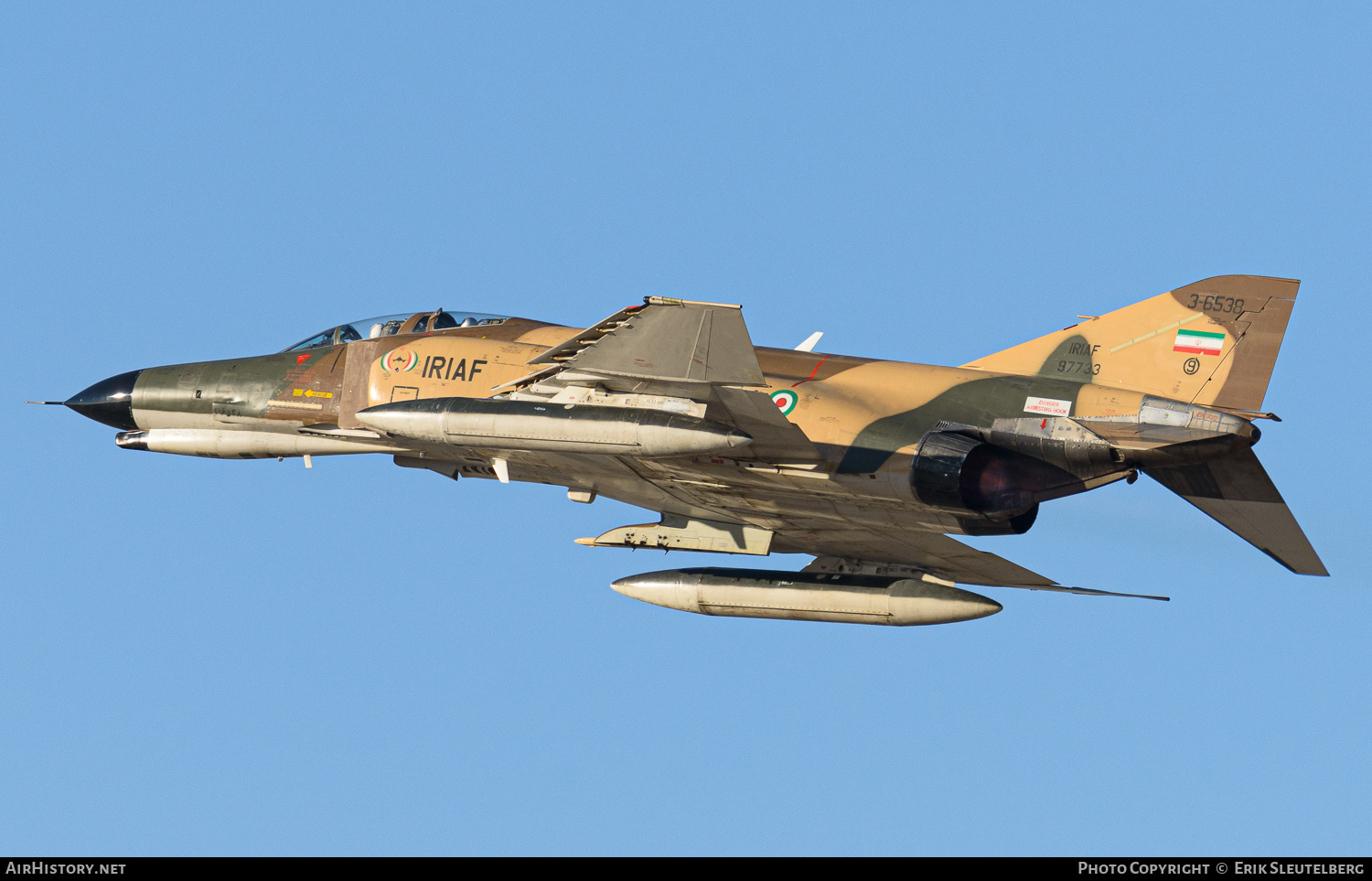 Aircraft Photo of 3-6538 / ٣-۶۵٣۸ | McDonnell Douglas F-4E Phantom II | Iran - Air Force | AirHistory.net #347099