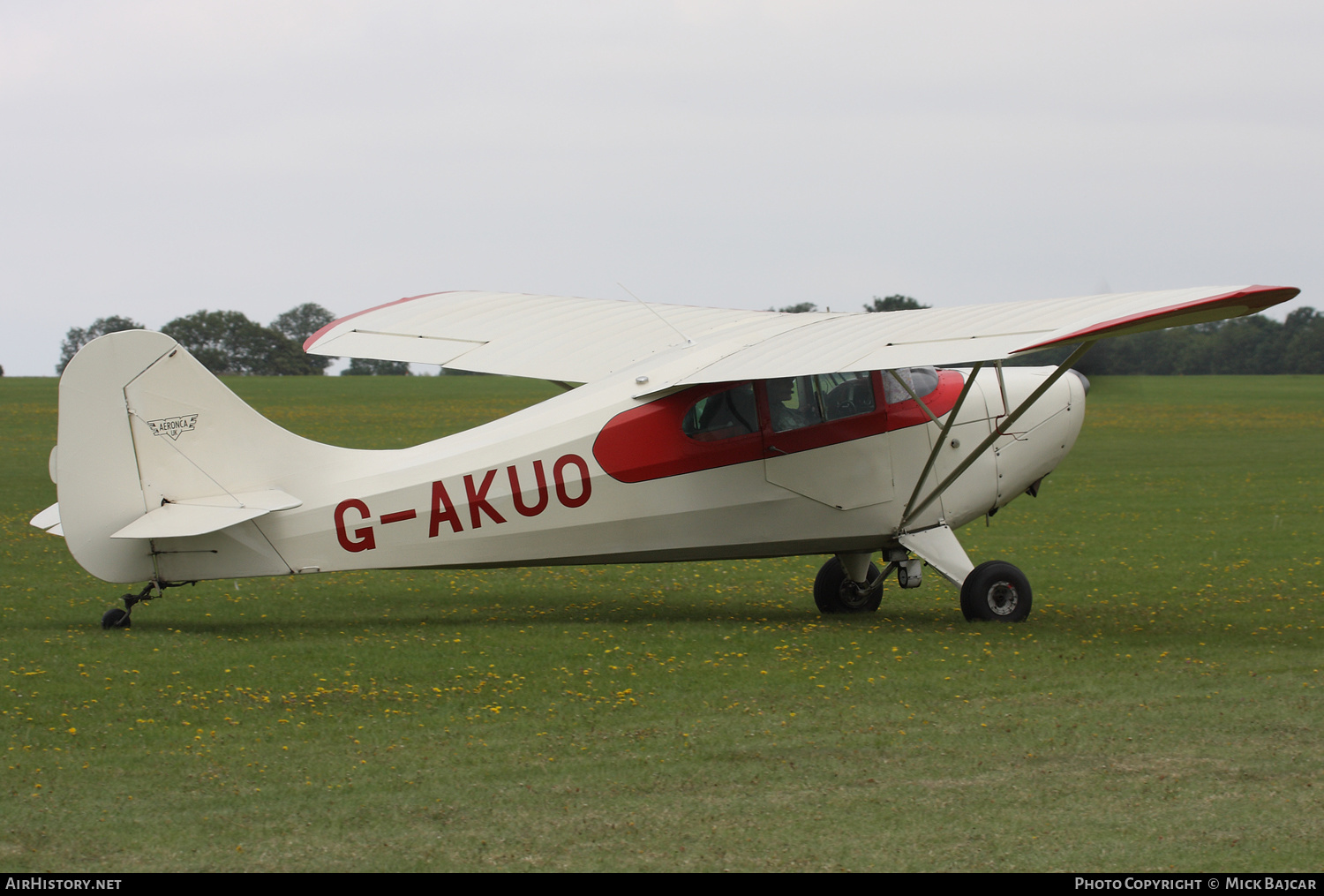 Aircraft Photo of G-AKUO | Aeronca 11AC Chief | AirHistory.net #347105