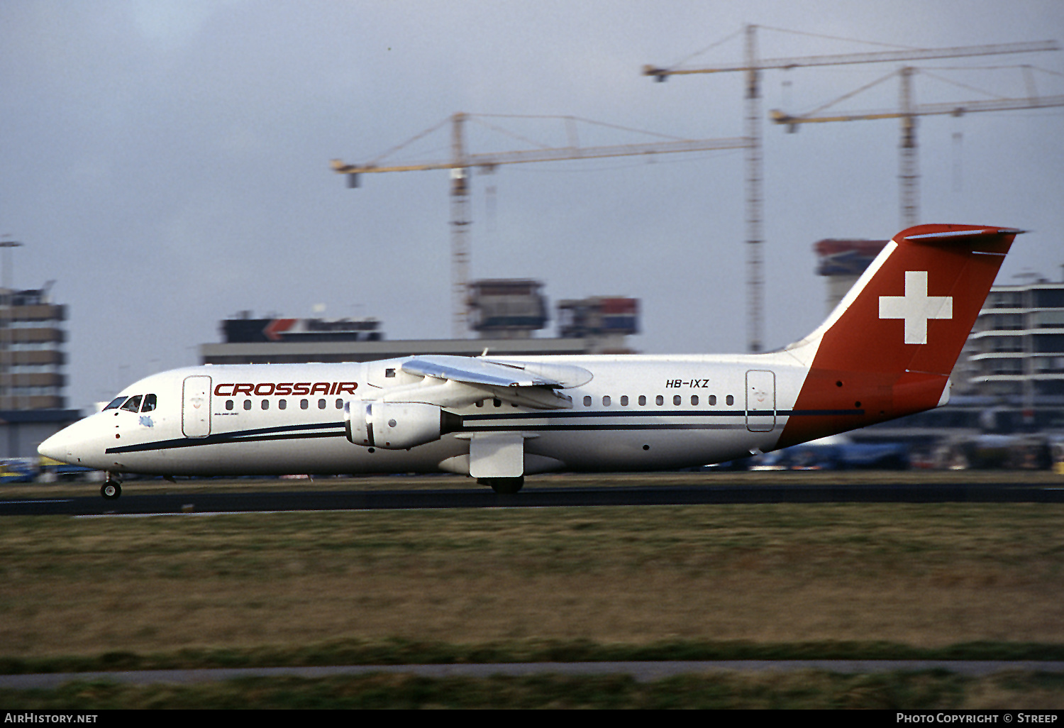 Aircraft Photo of HB-IXZ | British Aerospace BAe-146-300 | Crossair | AirHistory.net #347118