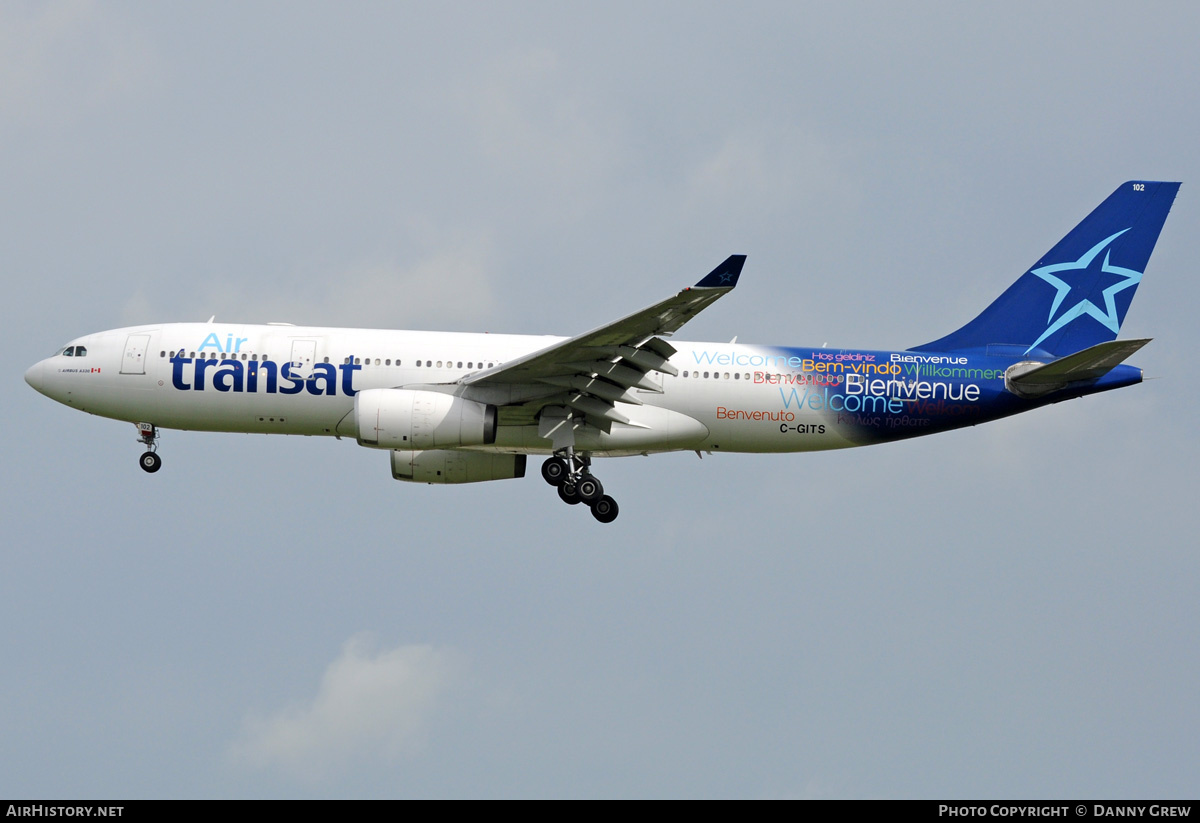 Aircraft Photo of C-GITS | Airbus A330-243 | Air Transat | AirHistory.net #347124