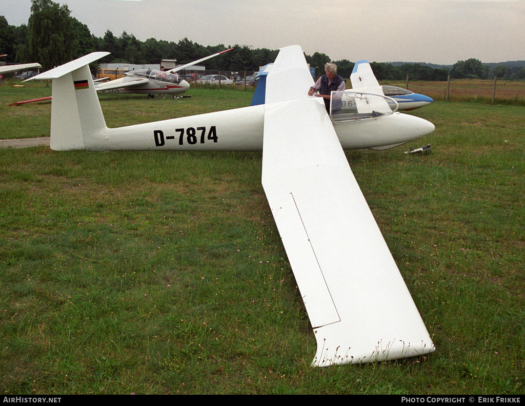 Aircraft Photo of D-7874 | PZL-Bielsko SZD-30 Pirat | AirHistory.net #347131