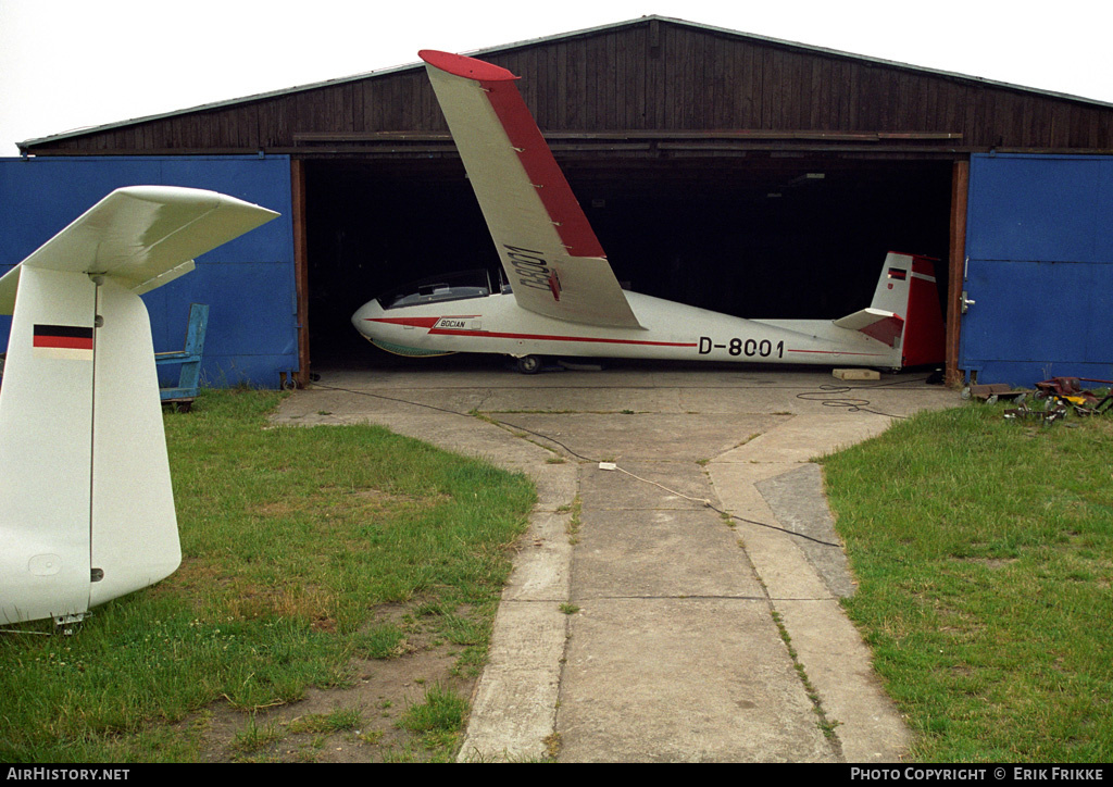 Aircraft Photo of D-8001 | PZL-Bielsko SZD-9BIS Bocian 1E | AirHistory.net #347132