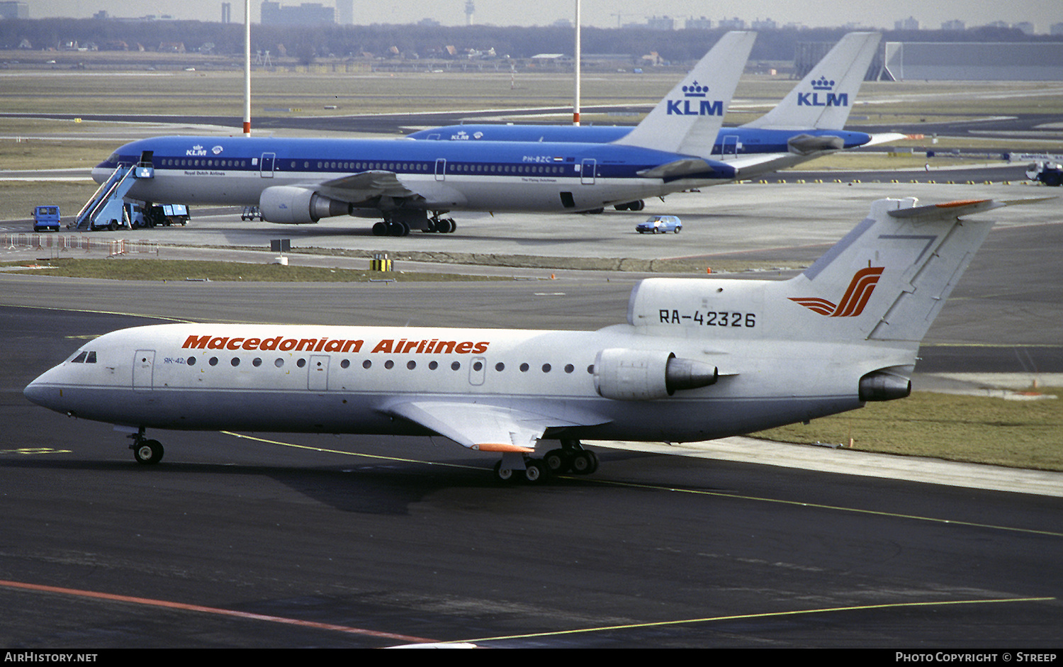 Aircraft Photo of RA-42326 | Yakovlev Yak-42D | MAT - Macedonian Airlines | AirHistory.net #347144