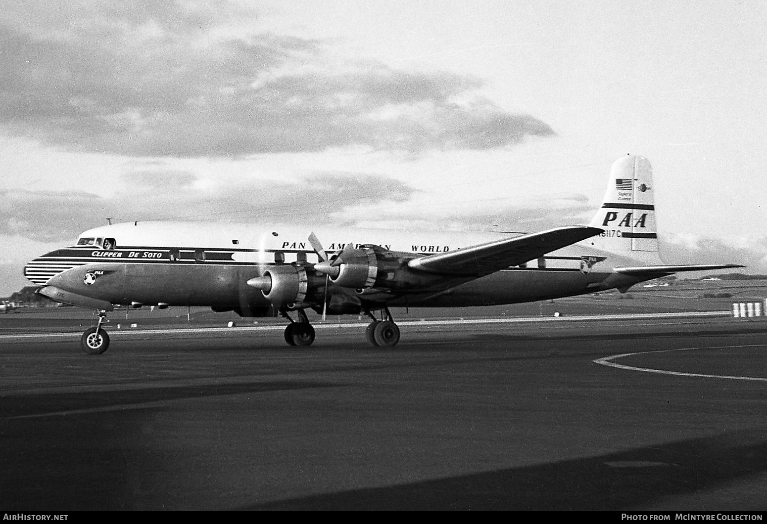 Aircraft Photo of N6117C | Douglas DC-6B | Pan American World Airways - PAA | AirHistory.net #347156