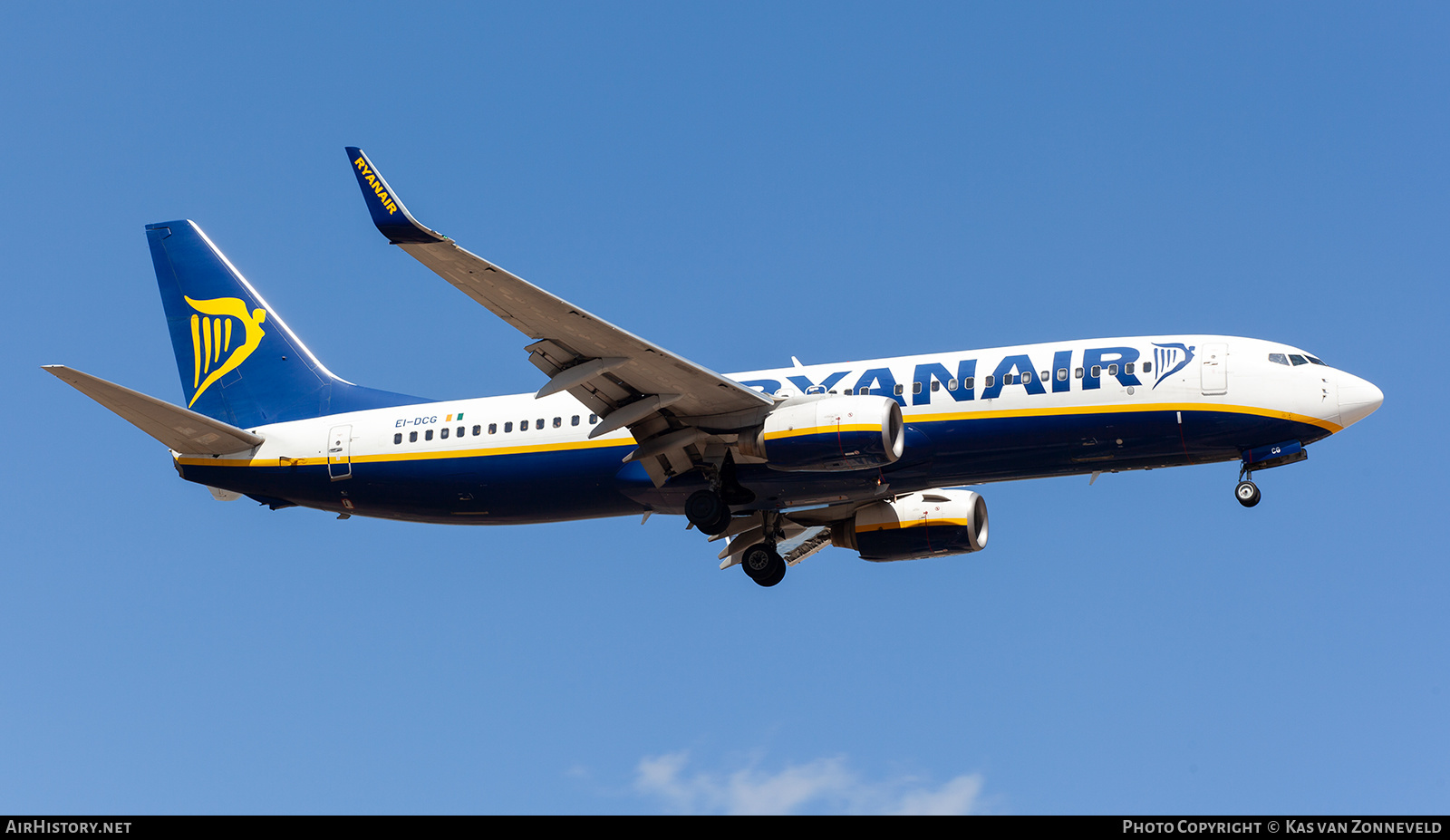 Aircraft Photo of EI-DCG | Boeing 737-8AS | Ryanair | AirHistory.net #347157