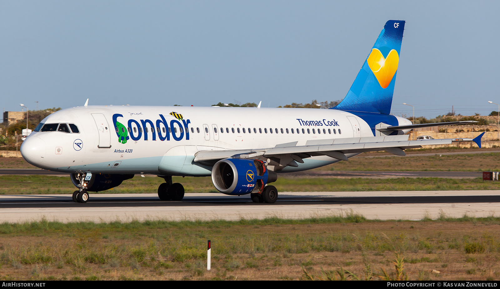 Aircraft Photo of D-AICF | Airbus A320-212 | Condor Flugdienst | AirHistory.net #347163