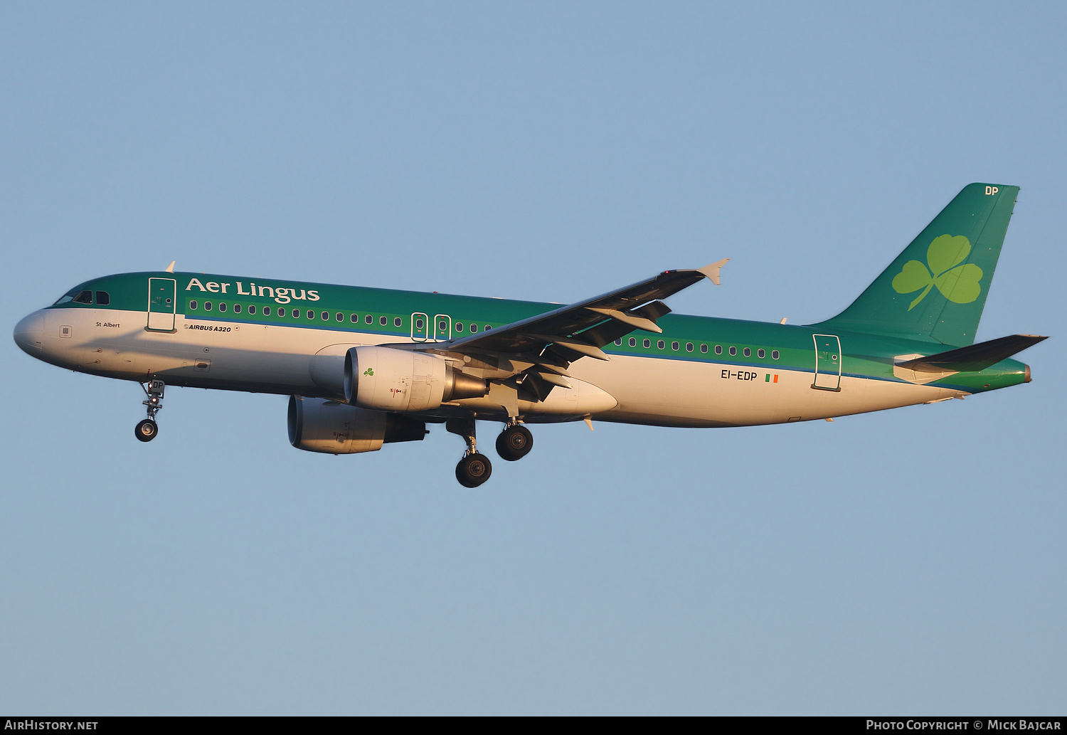 Aircraft Photo of EI-EDP | Airbus A320-214 | Aer Lingus | AirHistory.net #347177