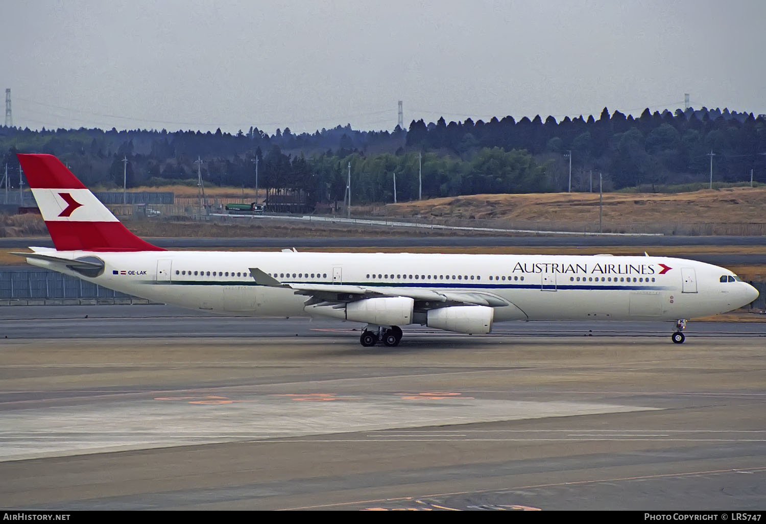 Aircraft Photo of OE-LAK | Airbus A340-313 | Austrian Airlines | AirHistory.net #347209