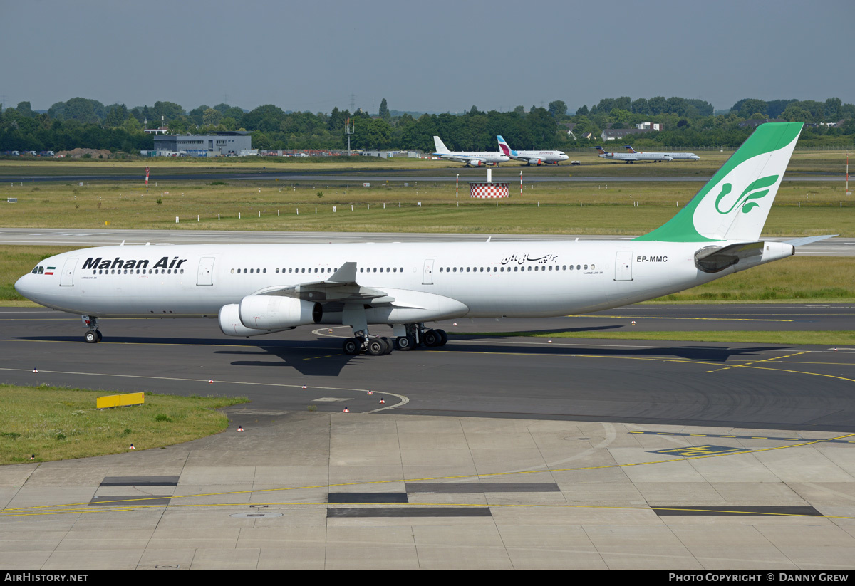 Aircraft Photo of EP-MMC | Airbus A340-313X | Mahan Air | AirHistory.net #347211