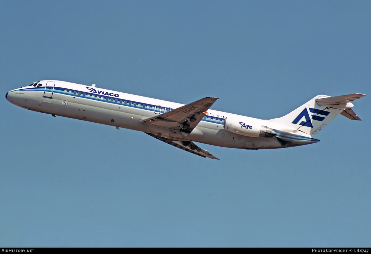 Aircraft Photo of EC-BYE | McDonnell Douglas DC-9-32 | Aviaco | AirHistory.net #347233