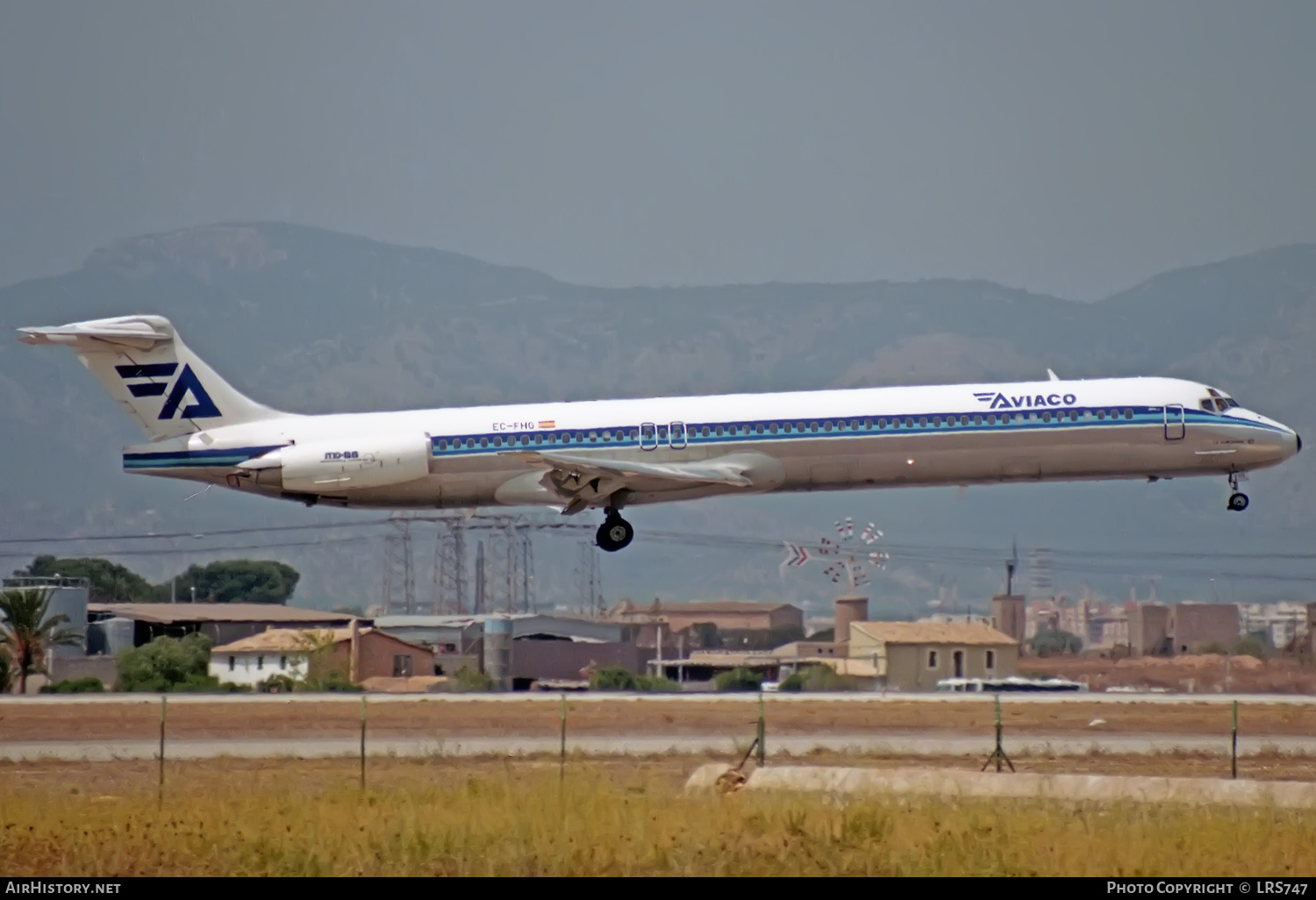 Aircraft Photo of EC-FHG | McDonnell Douglas MD-88 | Aviaco | AirHistory.net #347243