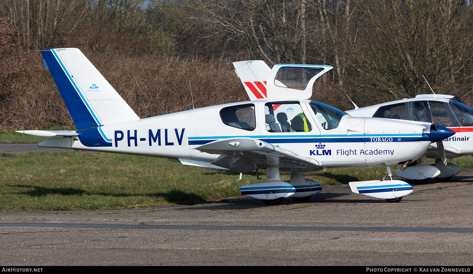 Aircraft Photo of PH-MLV | Socata TB-10 Tobago | KLM Flight Academy | AirHistory.net #347256