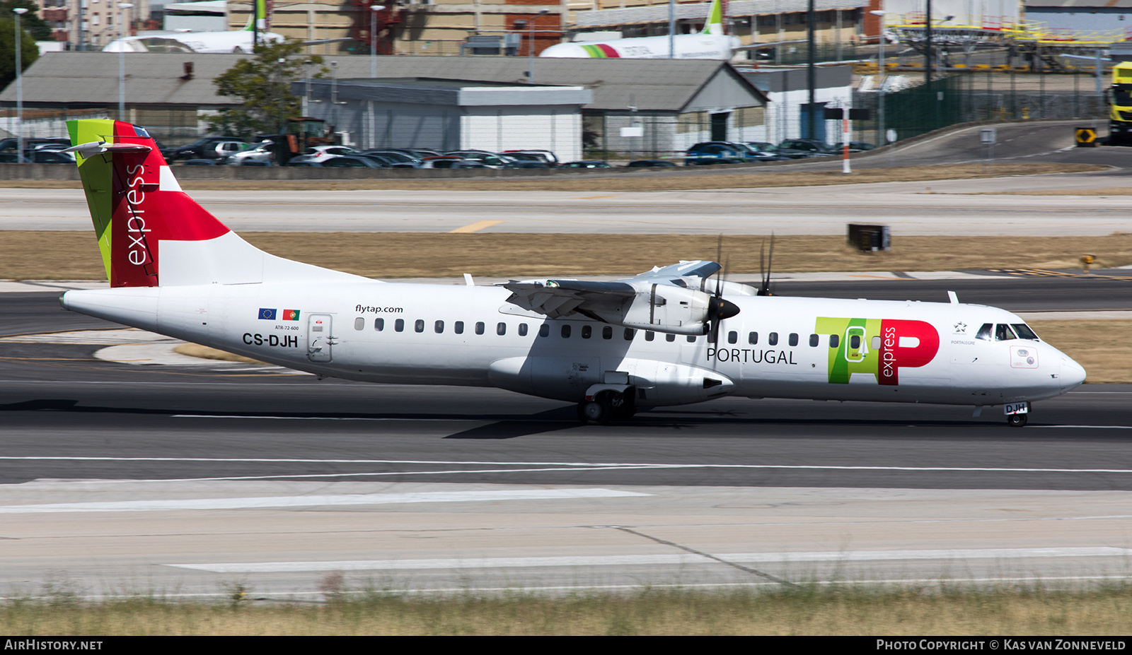 Aircraft Photo of CS-DJH | ATR ATR-72-600 (ATR-72-212A) | TAP Portugal Express | AirHistory.net #347261