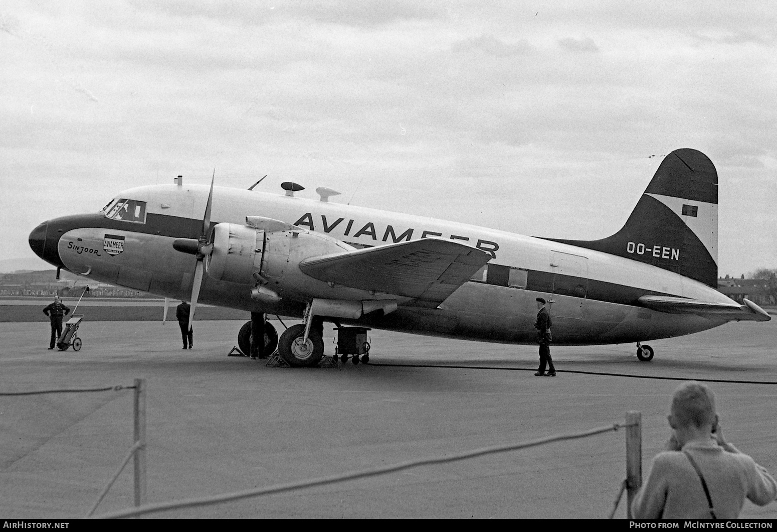 Aircraft Photo of OO-EEN | Vickers 610 Viking 1B | Aviameer Airlines | AirHistory.net #347283