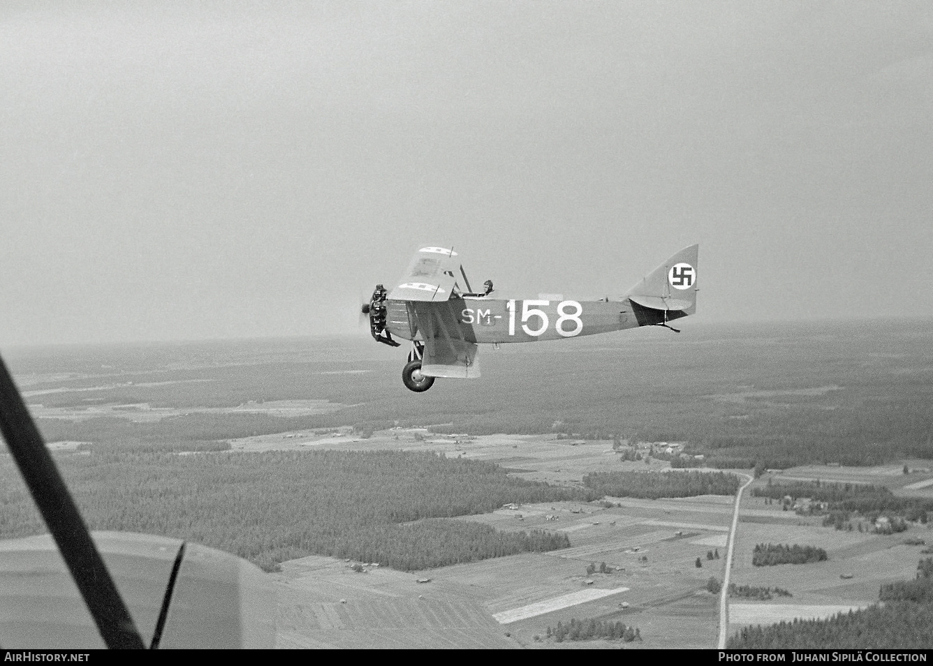 Aircraft Photo of SM-158 | Letov S.218A Smolik | Finland - Air Force | AirHistory.net #347291