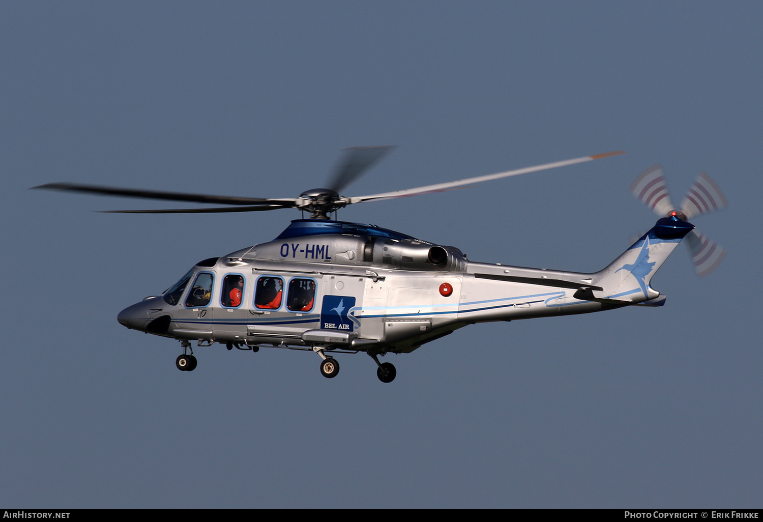 Aircraft Photo of OY-HML | AgustaWestland AW-139 | Bel Air | AirHistory.net #347294