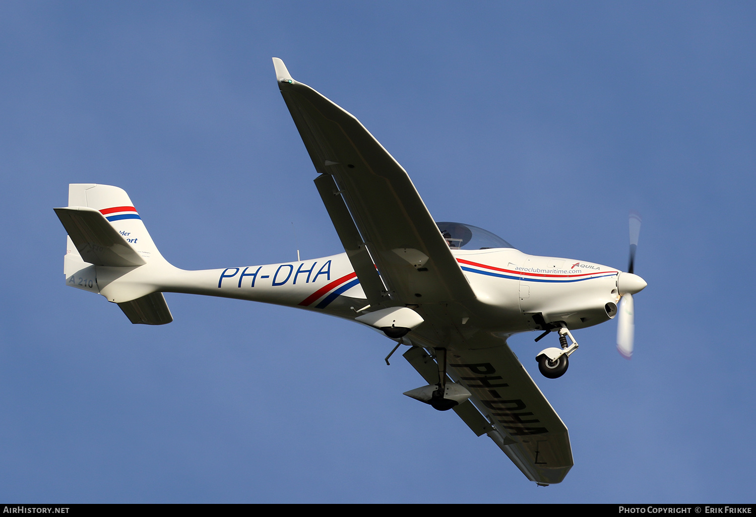 Aircraft Photo of PH-DHA | Aquila AT01 A210 | Aeroclub Maritime | AirHistory.net #347300