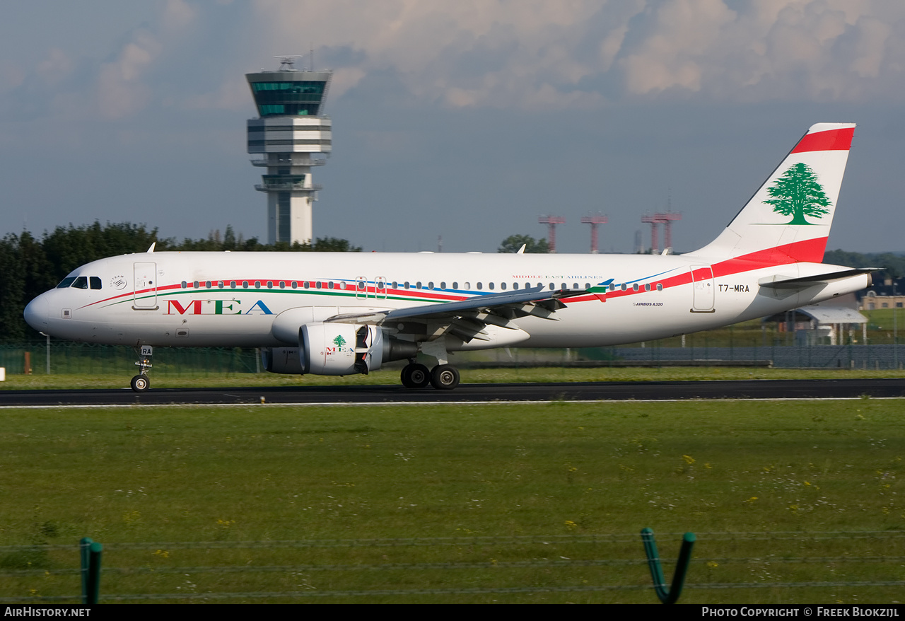 Aircraft Photo of T7-MRA | Airbus A320-214 | MEA - Middle East Airlines | AirHistory.net #347311